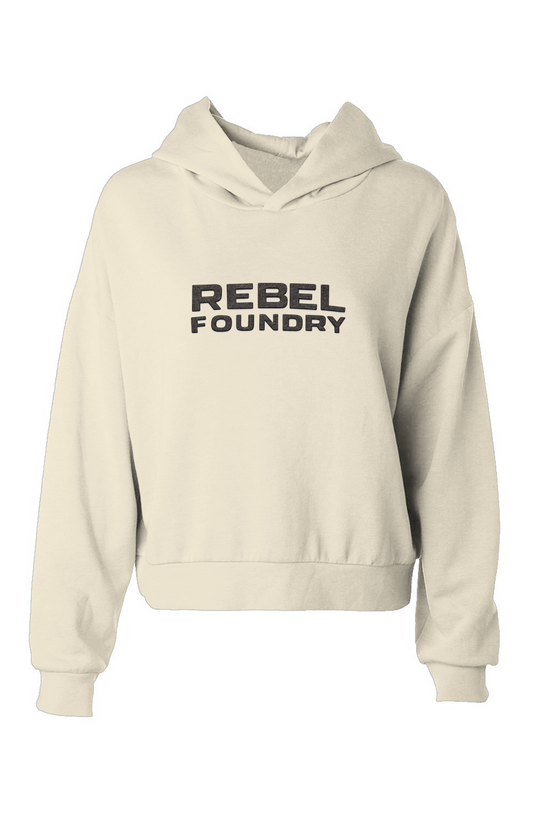 Rebel Foundry Women’s Core Midweight Hoodie – Bone