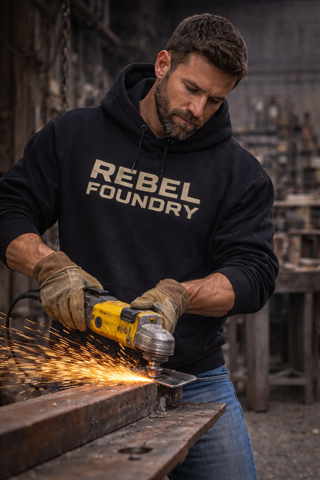 Rebel Foundry Premium Heavyweight Hoodie
