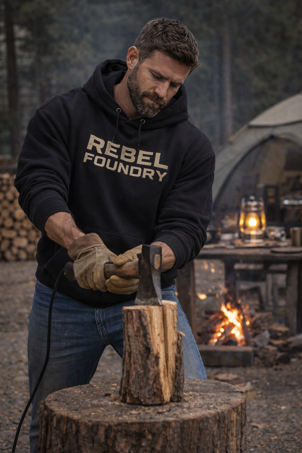 Rebel Foundry Premium Heavyweight Hoodie
