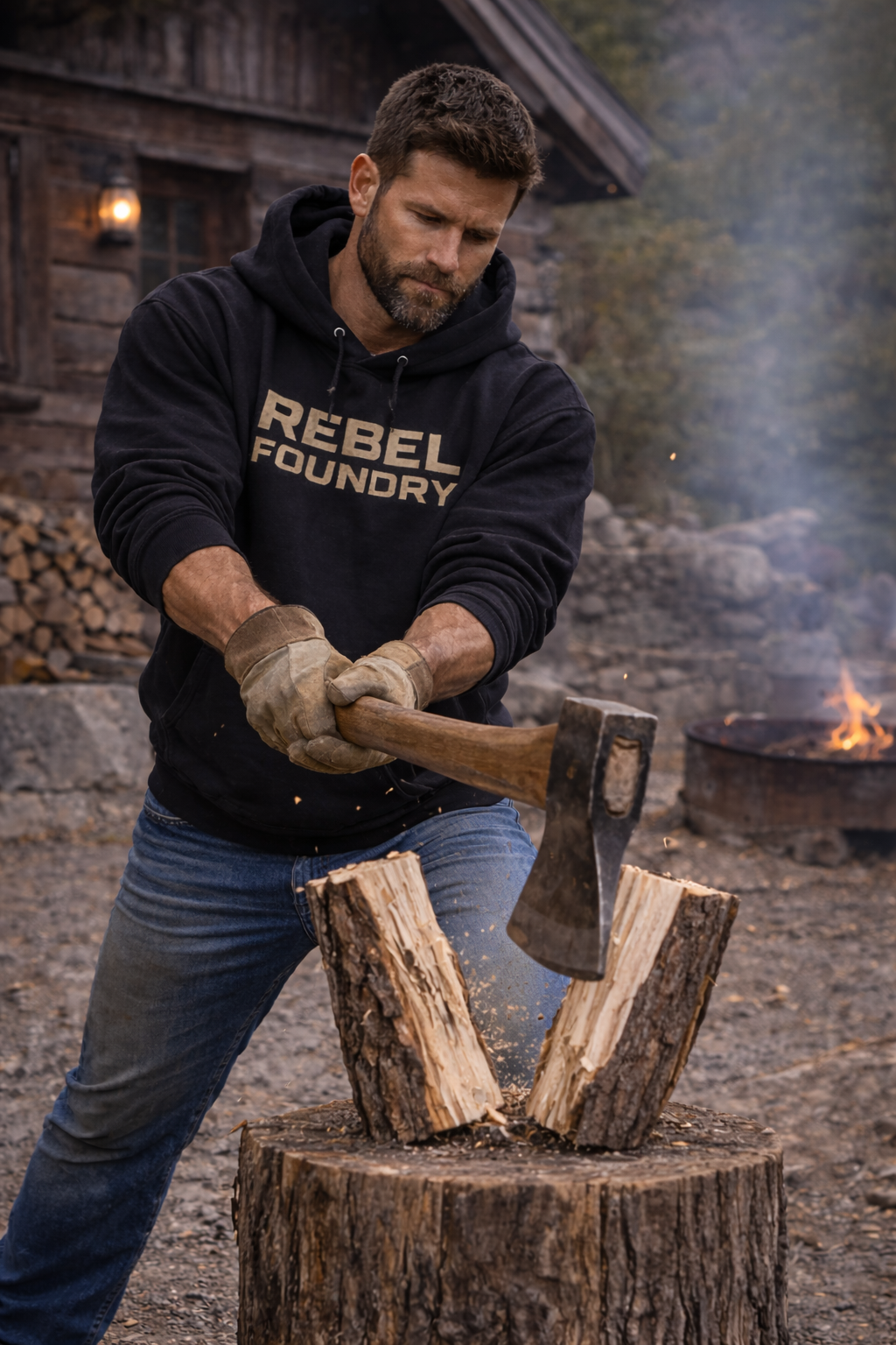 Rebel Foundry Premium Heavyweight Hoodie