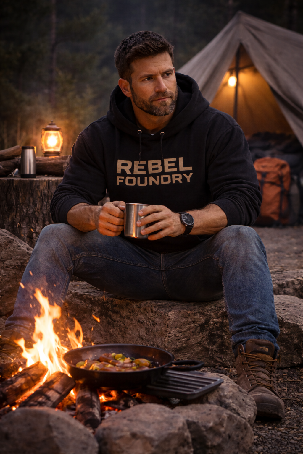Rebel Foundry Premium Heavyweight Hoodie