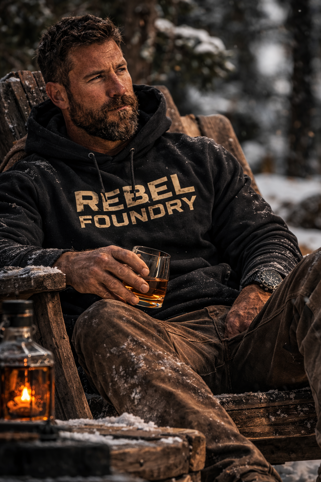 Rebel Foundry Premium Heavyweight Hoodie